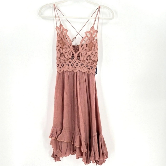 Free People Dresses & Skirts - Free People Rose Adell mini dress, Medium NWT